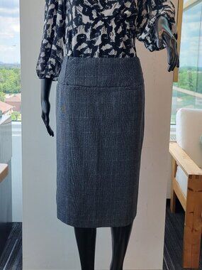 Courtenay Plaid Pencil Skirt